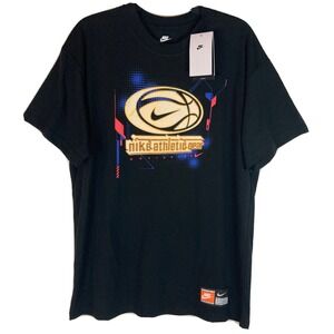 Nike Men's Max 90 Basketball T-Shirt University BLACK Medium DV9630-010